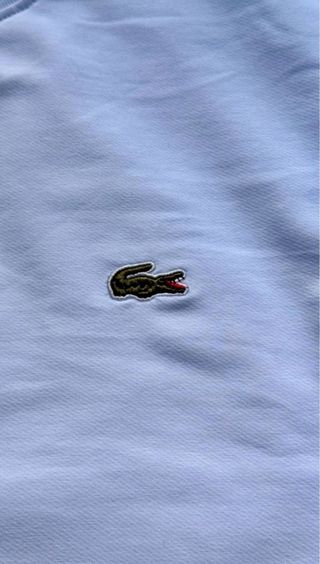 jersey Lacoste Blanca Talla M
