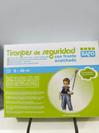 Tirantes de seguridad infantiles.