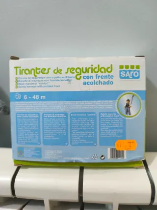 Tirantes de seguridad infantiles.