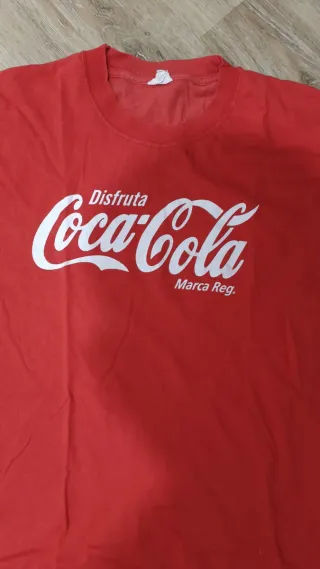 Camiseta Coca-Cola Roja Vintage
