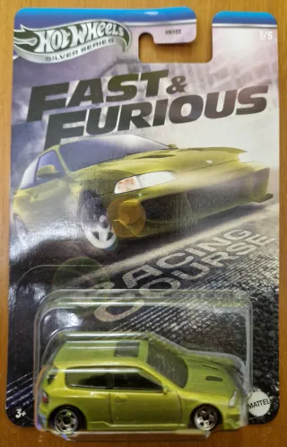 HotWheels Silver Series 2 Cars Fast & Furious