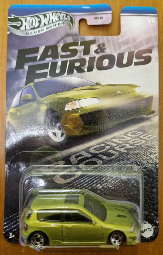 HotWheels Fast & Furious Silver Series 3pz