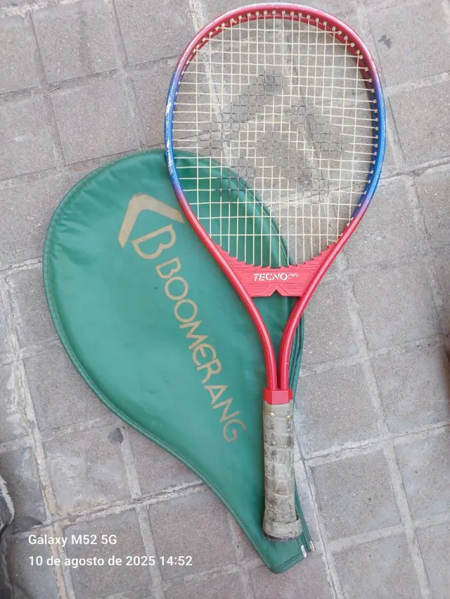 Racchetta da tennis Boomerang Tecno Pro con custodia