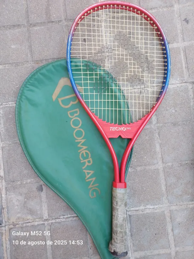 Racchetta da tennis Boomerang Tecno Pro con custodia