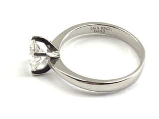 sortija oro 18k con diamante de laboratorio t. 15 (17,52 mm)