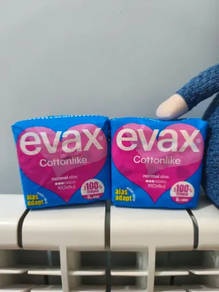 Compresas Evax Cottonlike Normal Alas