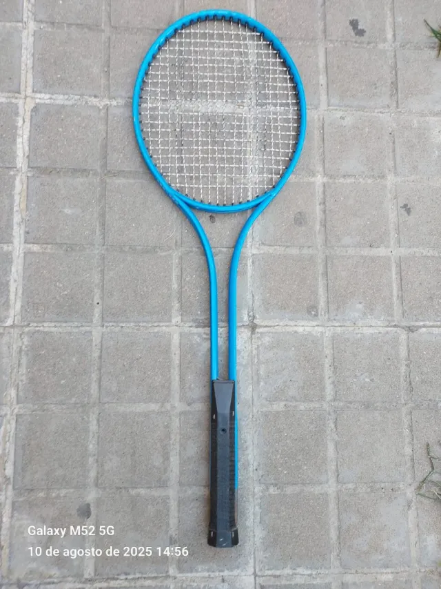 Racchetta da tennis blu