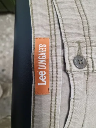 Pantalones cortos Lee Dungarees beige