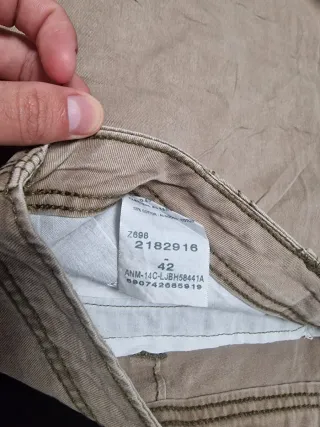 Pantalones cortos Lee Dungarees beige