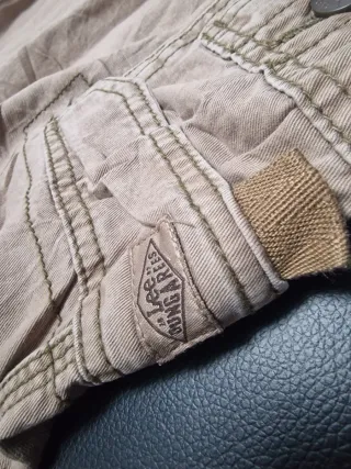 Pantalones cortos Lee Dungarees beige