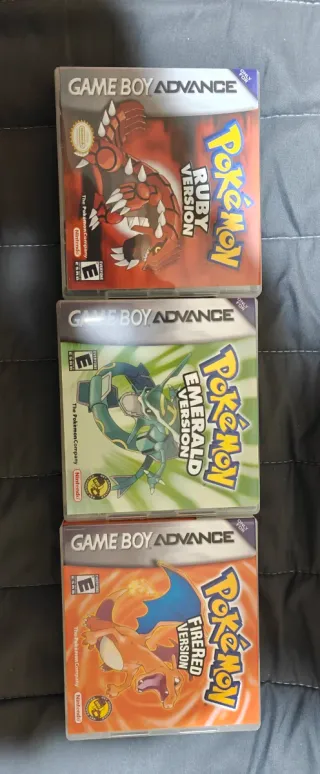 Pokémon Ruby, Emerald, FireRed GBA