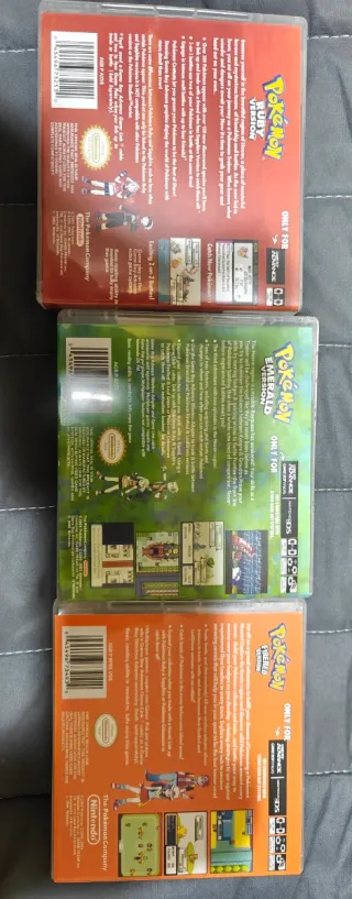 Pokémon Ruby, Emerald, FireRed GBA