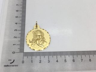 medalla oro 18k