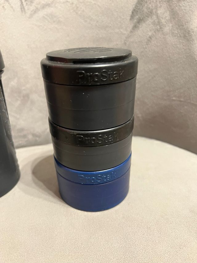 Garrafa Misturadora Gym Preta