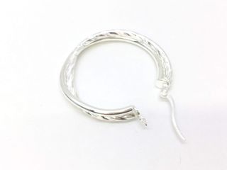 argollas plata 925mm