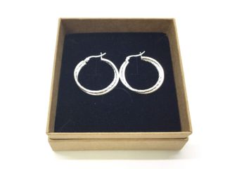 argollas plata 925mm