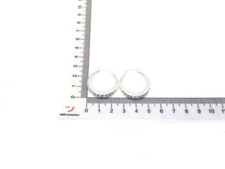 argollas plata 925mm