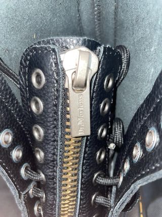 Botas Dr. Martens Negras con Cremallera