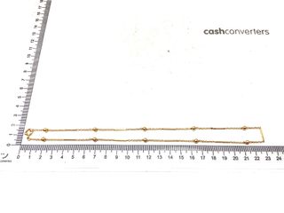 cadena oro 19k 23cm