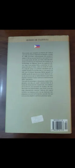 Novela histórica "Héroes de Filipinas"