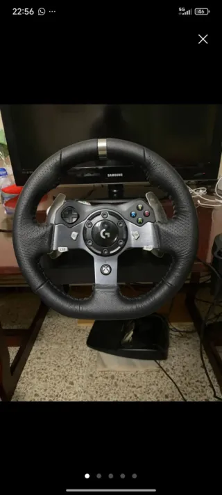 Volante Logitech G920 + Pedali + Cambio + F1