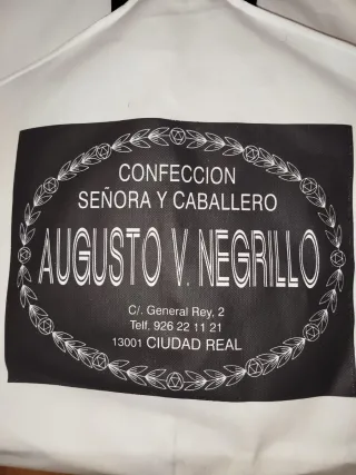 Traje Augusto Megrillo Azul Nuevo