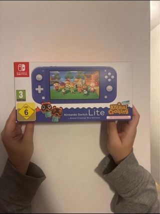 Nintendo Switch Lite Animal Crossing Blu sigillato