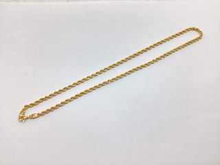 cadena oro 18k 22cm
