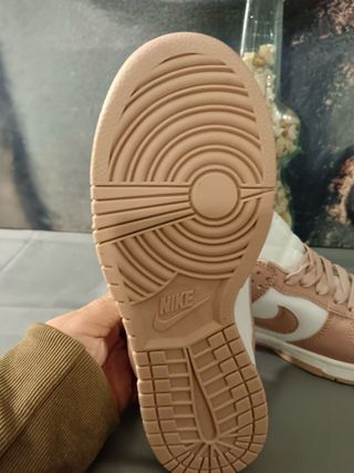 Nike Dunk Rose Whisper Rosa Branco