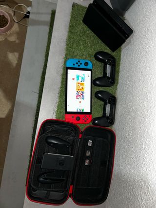 Nintendo Switch OLED Blu/Rosso