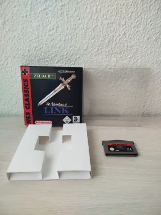 La Leggenda di Zelda II: L'Avventura di Link CajaRepro