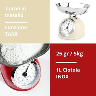 Báscula Cocina G3 Ferrari Roja