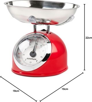 Báscula Cocina G3 Ferrari Roja