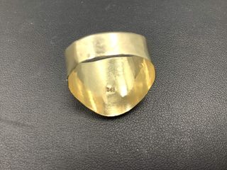 anillo oro 14k con piedra