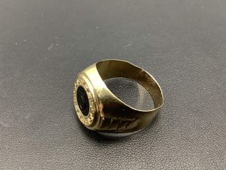 anillo oro 14k con piedra