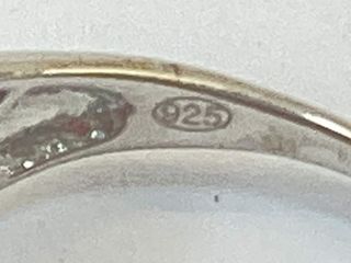 anillo plata 925mm