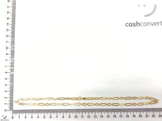 cadena oro 18k 23cm