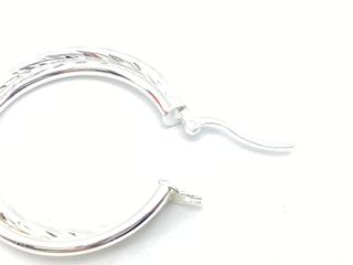 argollas plata 925mm