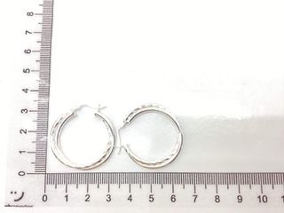 argollas plata 925mm