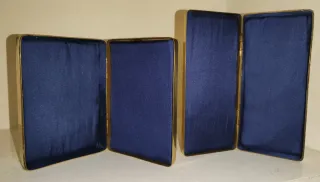 Coppia Scatole Vintage Anni '50