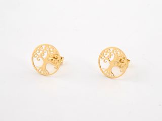 pendientes oro 18k
