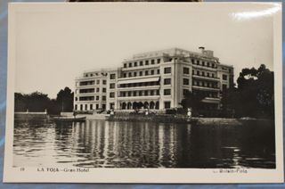 Vecchie cartoline di La Toja. Rolsin e altre.