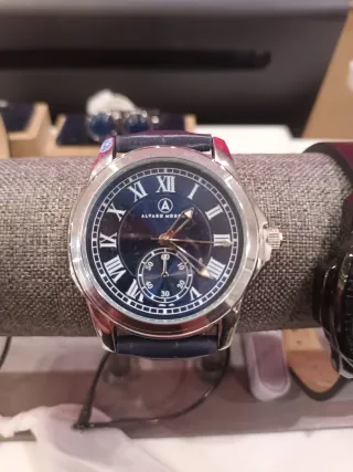 Reloj Alvaro Moretti Azul y Plateado