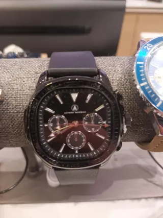 Reloj Alvaro Moretti Azul y Plateado