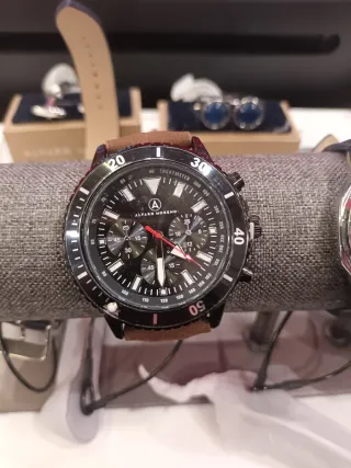 Reloj Alvaro Moretti Azul y Plateado