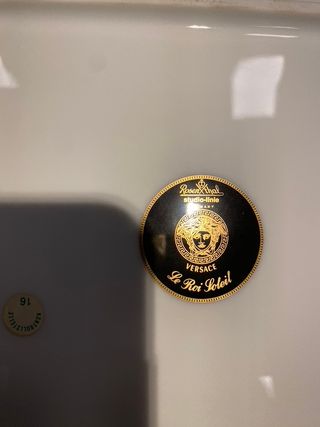 Coppia di piatti Rosenthal Versace Le Roi Soleil