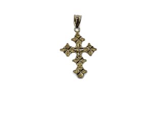 crucifijo oro 18k