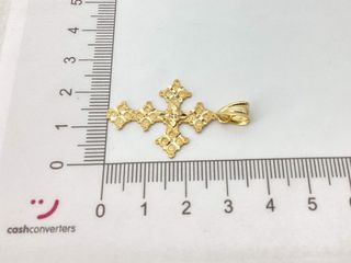 crucifijo oro 18k