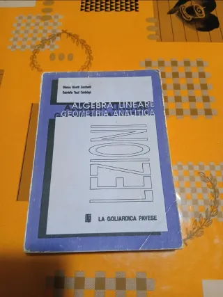 Algebra lineare - Geometria analitica