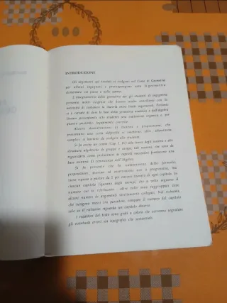 Algebra lineare - Geometria analitica